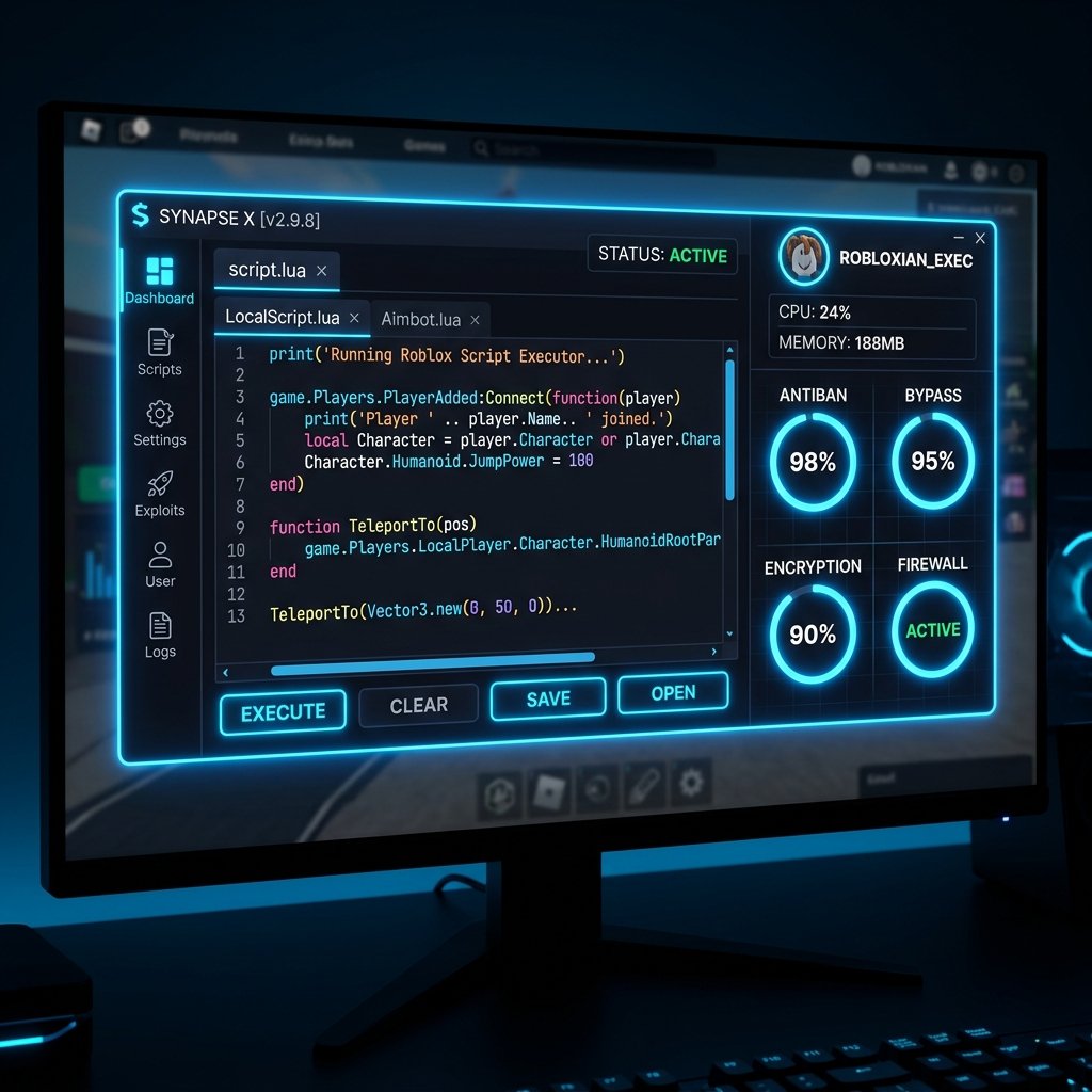 Delta X Script Editor Mockup UI