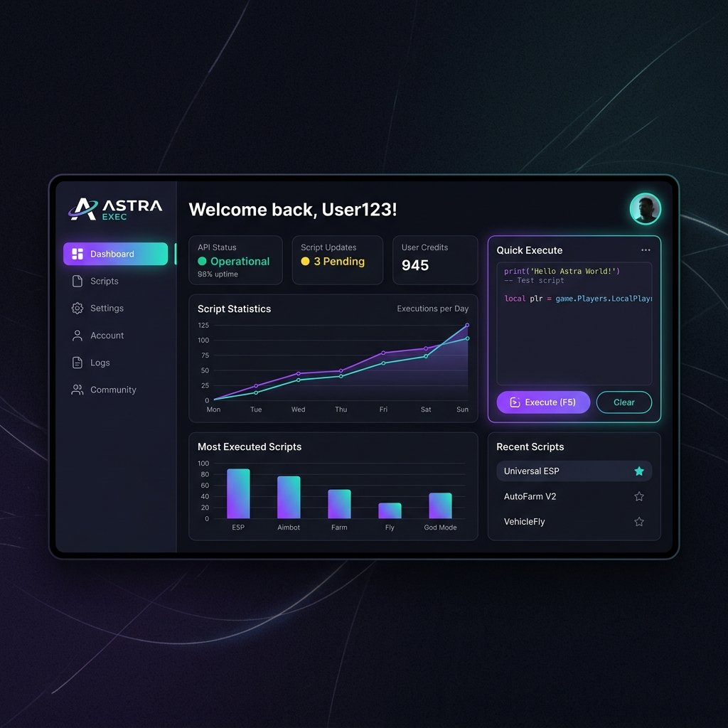 Delta Executor Home Control Panel Interface